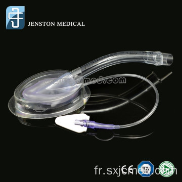 Masque laryngé CE / ISO des voies respiratoires en silicone réutilisable